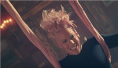 Watch P!nk’s music video for “Just Like Fire” for the Disney movie Alice Through the Looking Glass . . .